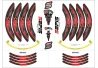 SEFIS PREMIUM ST 1 two-part stickers for wheels - Honda PCX 125