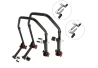 SEFIS D20 foldable motorcycle stand front and rear set - 2in1/2in1 for a motorcycle