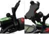 SEFIS G-ball mirror adapter for a motorcycle