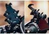 SEFIS Grab durable ABS mobile phone holder with anti-shock adapter for bikes or scooters for a motorcycle