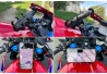 SEFIS Grab durable ABS mobile phone holder with anti-shock adapter - into the steering neck for a motorcycle SEFIS Grab durable ABS mobile phone holder with anti-shock adapter - into the steering neck for a motorcycle