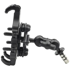 SEFIS Grab durable ABS mobile phone holder with anti-shock adapter - into the steering neck