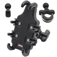 SEFIS Grab durable ABS mobile phone holder with anti-shock adapter