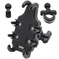 SEFIS Grab durable ABS mobile phone holder with anti-shock adapter