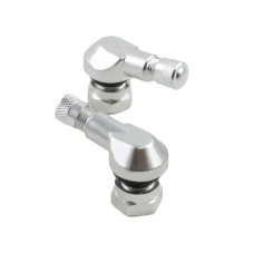 SEFIS aluminum 11.3mm curved valves - silver