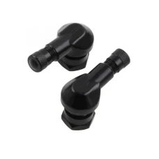 SEFIS aluminum 8,3mm curved valves - black