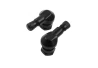 SEFIS aluminum 8,3mm curved valves - black for a motorcycle
