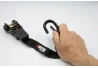 SEFIS ratchet straps with hooks 25mm x 5m 2pcs TÜV/GS for a motorcycle