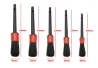SEFIS soft detailing brushes for interior and exterior 5pcs for the car