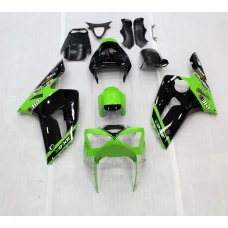 Kawasaki ZX-6R 2003-2004 complete fairing ZB