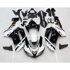 Kawasaki ZX-6R 2007-2008 complete fairing WHIT