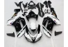 Kawasaki ZX-6R 2007-2008 complete fairing WHIT