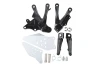 Front bracket and footpegs Kawasaki ZX-10R 2006-2010