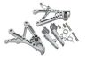 Front bracket and footpegs Honda CBR 600F 1999-2006