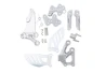 Front bracket and footpegs Suzuki GSXR 600/750 2006-2010 for a motorcycle