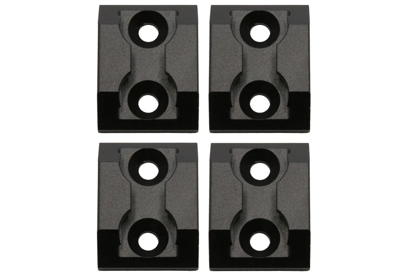 SEFIS AirLine rectangular eye anchor attachment - female 4pcs for a motorcycle