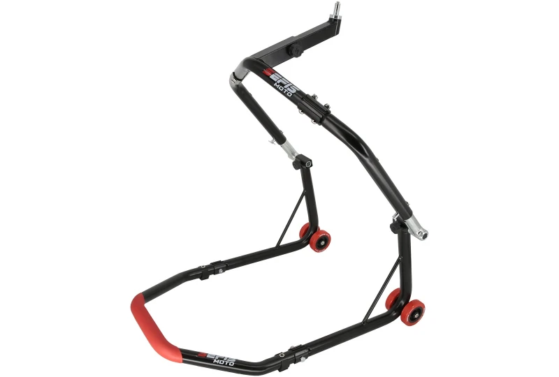 SEFIS D18 front head lift paddock stand - red for a motorcycle SEFIS D18 front head lift paddock stand - red for a motorcycle