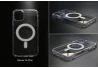 SEFIS MS cover iPhone 14 Plus MagSafe clear