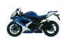 Rear seat cover Suzuki GSXR600 K8 / GSXR750 K8 2008-2010 for a motorcycle