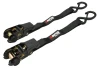 SEFIS ratchet straps with hooks 25mm x 5m 2pcs TÜV/GS