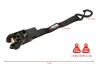 SEFIS ratchet straps with hooks 25mm x 5m 2pcs TÜV/GS