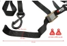 SEFIS MX lashing straps with metal buckle 300kg / 25mm x 2.4m TÜV/GS 2pcs