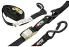 SEFIS MX lashing straps with metal buckle 300kg / 25mm x 2.4m TÜV/GS 2pcs