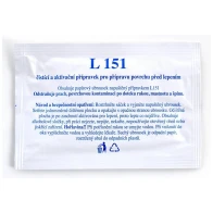 L151 cleaning and activating wipe