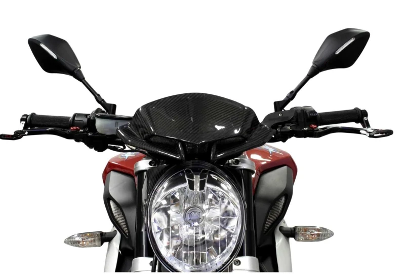 SEFIS Optic mirrors with LED turn signals MV Agusta for a motorcycle