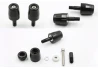 SEFIS Lead steel handlebar ends weights BMW M12 - black