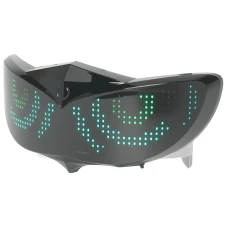 SEFIS Eye light with LED programmable display for motorcycle helmets and cycling