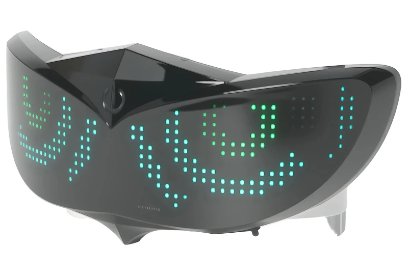 SEFIS Eye light with LED programmable display for motorcycle helmets and cycling for a motorcycle