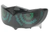 SEFIS Eye light with LED programmable display for motorcycle helmets and cycling for a motorcycle