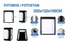SEFIS LED light tent photo box studio 200 x 120 x 100 cm for the household