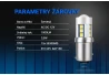 LED bulb P21/5W BAY15D 15SMD 3,5W red for the car