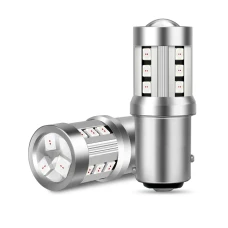 LED bulb P21/5W BAY15D 15SMD 3,5W red LED bulb P21/5W BAY15D 15SMD 3,5W red