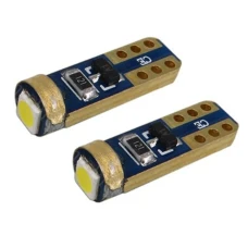 LED bulb T5 3030 1SMD for dashboard backlight - white 2pc LED bulb T5 3030 1SMD for dashboard backlight - white 2pc