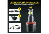 LED FLESHBULBS H8 LED ANGEL EYES BMW 30W 1,3,5,6,7,X5 E70, X6 E71, X1, Z4 white for the car