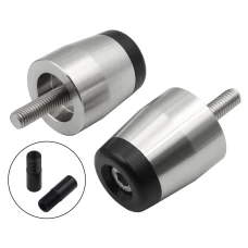 SEFIS Lead steel handlebar ends weights BMW M12 - silver SEFIS Lead steel handlebar ends weights BMW M12 - silver