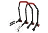 SEFIS M20 foldable universal motorcycle stand front and rear set - pins / 2in1