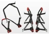 SEFIS M20 folding front head lift paddock stand and rear paddock stand set - hooks for a motorcycle SEFIS M20 folding front head lift paddock stand and rear paddock stand set - hooks for a motorcycle