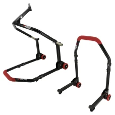 SEFIS M20 folding front head lift paddock stand and rear paddock stand set SEFIS M20 folding front head lift paddock stand and rear paddock stand set