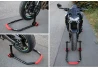 SEFIS M20 foldable universal motorcycle stand front and rear set - forks / hooks