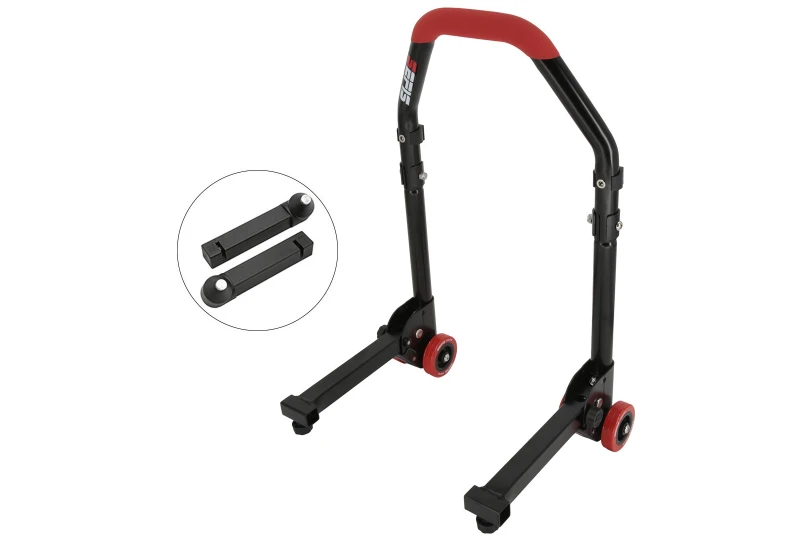 SEFIS M20 foldable universal motorcycle stand front - pins