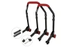 SEFIS M20 foldable universal motorcycle stand front and rear set - pins / paddles