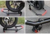 SEFIS M20U foldable mobile universal motorcycle stand front and rear set