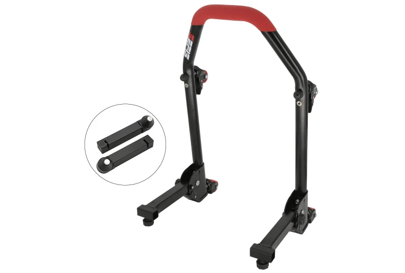 SEFIS M20U foldable mobile universal front motorcycle stand - pins