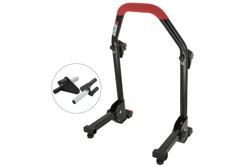 SEFIS M20U foldable mobile universal front motorcycle stand - forks