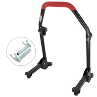 SEFIS M20U foldable mobile universal rear motorcycle stand - hooks