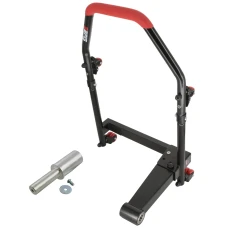 SEFIS M22U single left-sided folding mobile swing arm rear paddock stand with 42.5 mm adapter